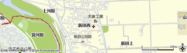 宮城県多賀城市新田西39周辺の地図