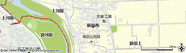 宮城県多賀城市新田西27周辺の地図