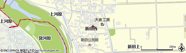 宮城県多賀城市新田西25周辺の地図