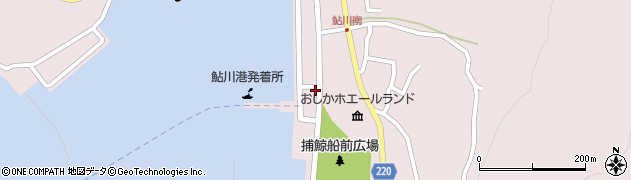 牡鹿産業株式会社　鮎川ステーション周辺の地図