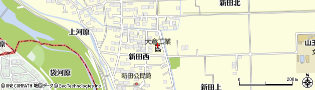 宮城県多賀城市新田西47周辺の地図