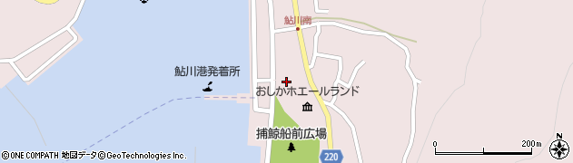 宮城県石巻市鮎川浜（南）周辺の地図