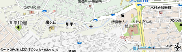 シローの店川平本店周辺の地図