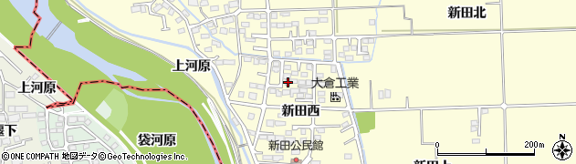 宮城県多賀城市新田西18周辺の地図