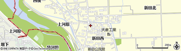 宮城県多賀城市新田西19周辺の地図
