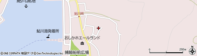 宮城県石巻市鮎川浜台畑周辺の地図