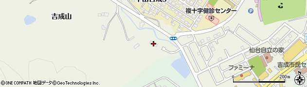 宮城県仙台市青葉区芋沢吉成山165周辺の地図