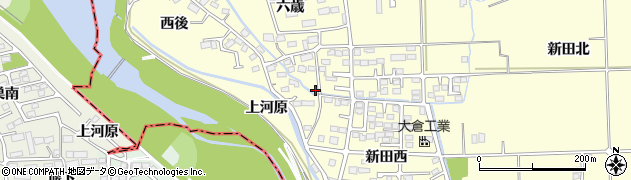 宮城県多賀城市新田六歳19周辺の地図