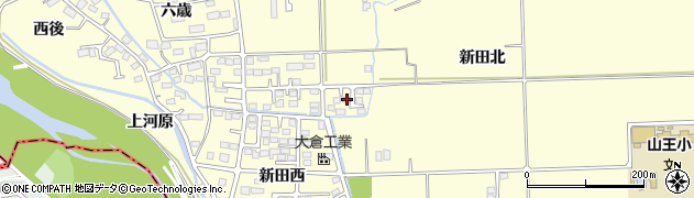 宮城県多賀城市新田北266周辺の地図