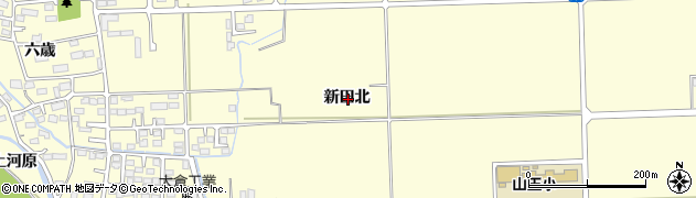 宮城県多賀城市新田北周辺の地図