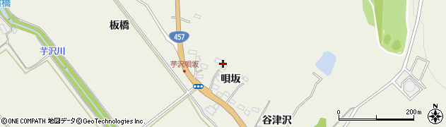宮城県仙台市青葉区芋沢（唄坂）周辺の地図