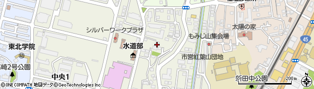 青木沢公園周辺の地図
