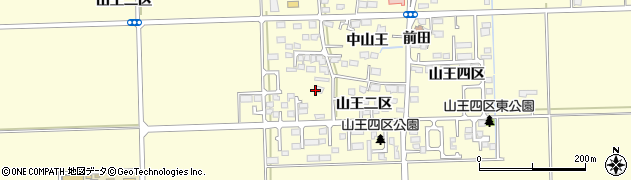 宮城県多賀城市山王（西山王）周辺の地図