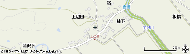 宮城県仙台市青葉区芋沢上辺田35周辺の地図