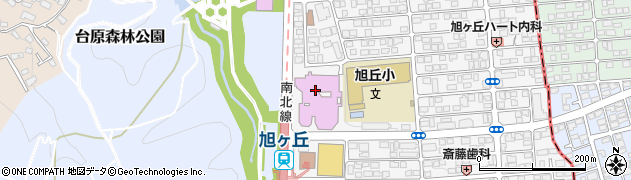 日立システムズホール仙台　パフォーマンス広場周辺の地図