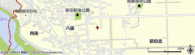 宮城県多賀城市新田北13周辺の地図