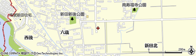 宮城県多賀城市新田北14周辺の地図