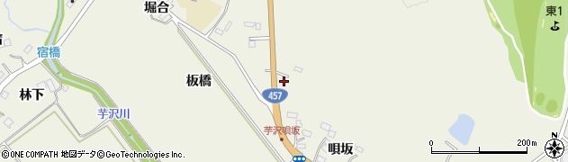 宮城県仙台市青葉区芋沢板橋35周辺の地図