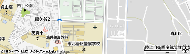 宮城県多賀城市丸山周辺の地図