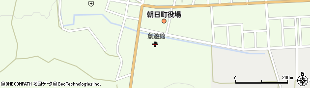 朝日町役場　創遊館エコミュージアムルーム周辺の地図