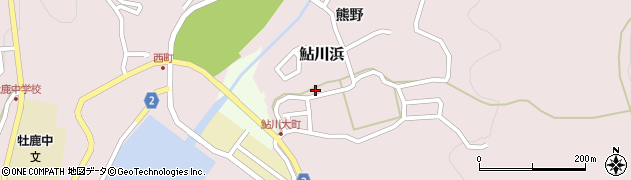 宮城県石巻市鮎川浜熊野21周辺の地図