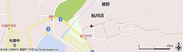 宮城県石巻市鮎川浜熊野22周辺の地図