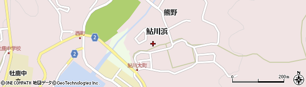 宮城県石巻市鮎川浜熊野25周辺の地図