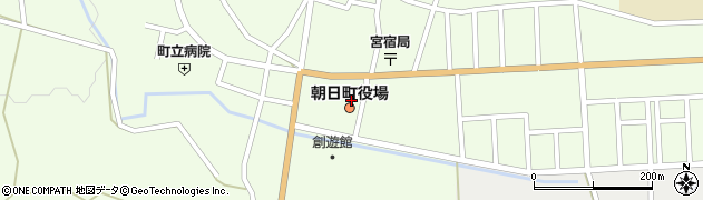 朝日町役場　健康福祉課・健康推進周辺の地図