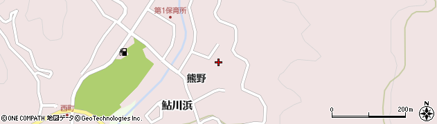 宮城県石巻市鮎川浜熊野6周辺の地図