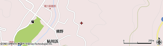 宮城県石巻市鮎川浜熊野1周辺の地図