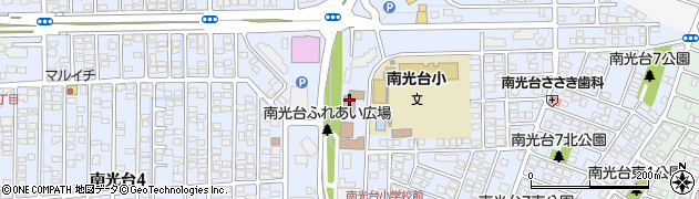 仙台市役所　泉区コミュニティ・センター南光台コミュニティ・センター周辺の地図