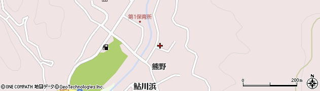 宮城県石巻市鮎川浜熊野37周辺の地図
