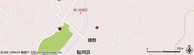 宮城県石巻市鮎川浜熊野35周辺の地図