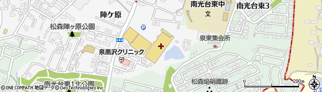 ホームセンターコーナン南光台東店周辺の地図