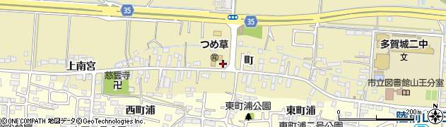 ＪＡ仙台南宮周辺の地図