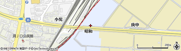 宮城県多賀城市岩切周辺の地図