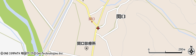 新潟県村上市関口724周辺の地図