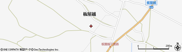 新潟県村上市板屋越980周辺の地図