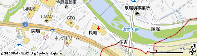 コーナンＰＲＯ泉松森店周辺の地図