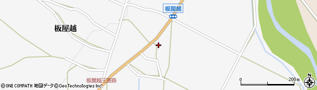 新潟県村上市板屋越662周辺の地図