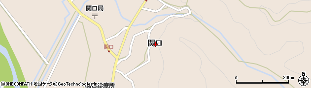 新潟県村上市関口周辺の地図