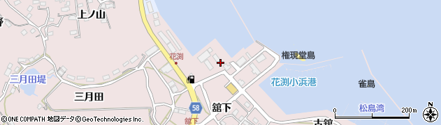 宮城県漁業協同組合　七ヶ浜支所周辺の地図