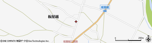 新潟県村上市板屋越976周辺の地図