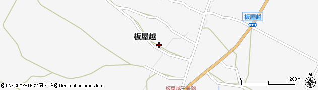 新潟県村上市板屋越952周辺の地図