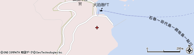 宮城県石巻市田代浜（新地）周辺の地図