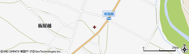 新潟県村上市板屋越703周辺の地図