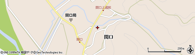 新潟県村上市関口737周辺の地図