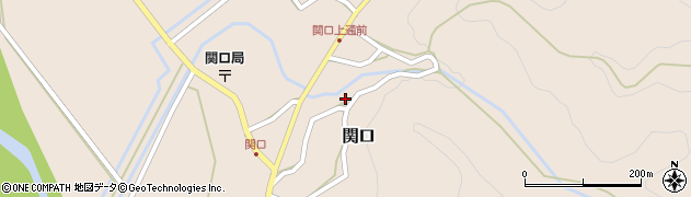新潟県村上市関口802周辺の地図