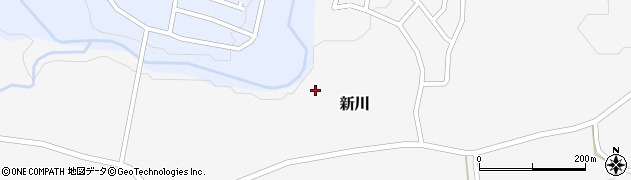 宮城県仙台市青葉区新川（土手下）周辺の地図