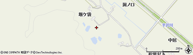 宮城県仙台市青葉区芋沢堰ケ袋周辺の地図